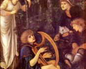 爱德华科莱伯恩琼斯 - The Madness Of Sir Tristram